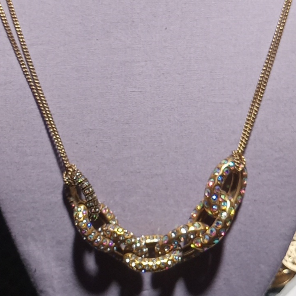 JCREW  rhinstone necklace